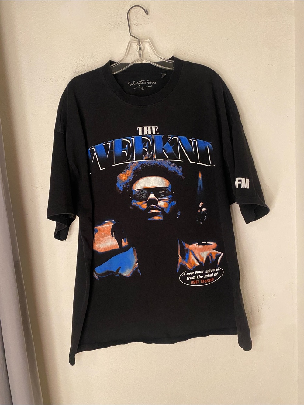 The Weeknd Graphic Tee - Black Short Sleeve Shirt